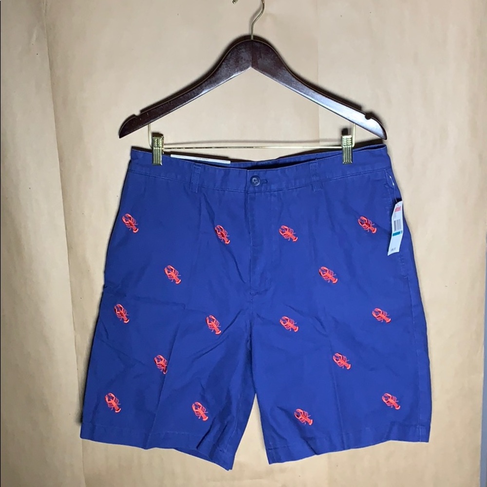 Vineyard Vines: Shorts, Blue w/ lobsters
